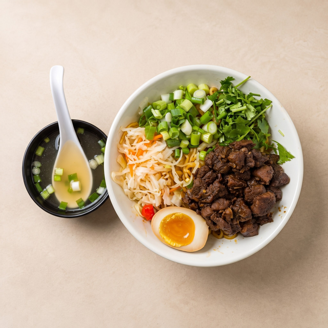 Beef Tossed Ramen.