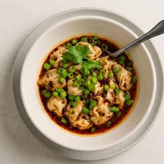 Sichuan Chili Wontons