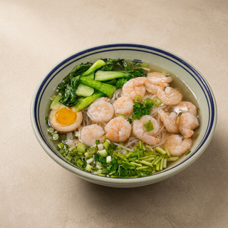 Shrimp Rice Noodle Soup