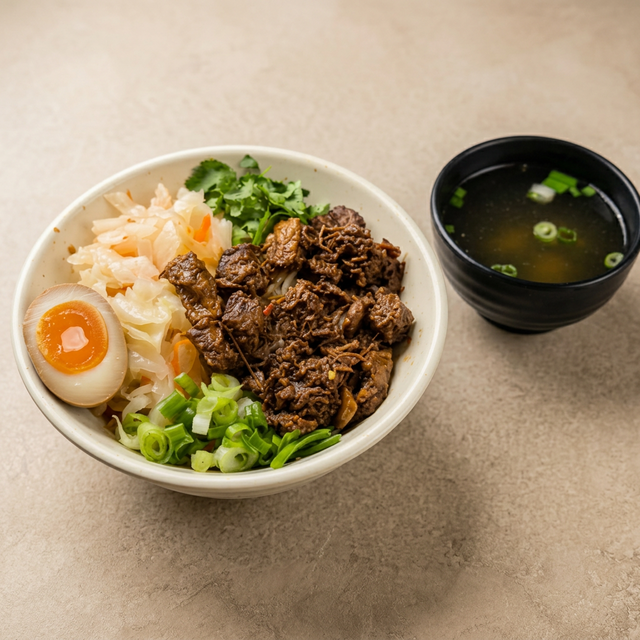 Beef Tossed Rice Noodle.